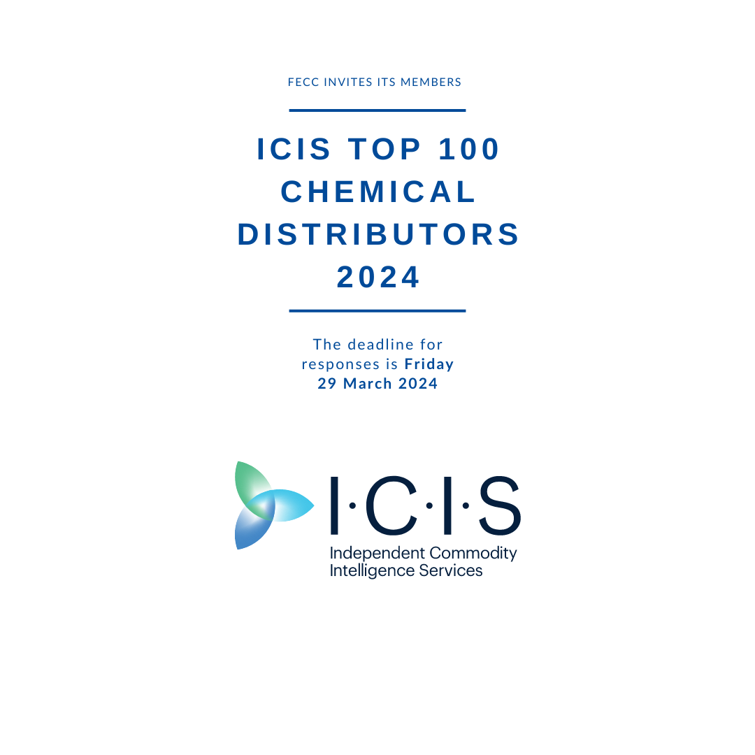 The ICIS TOP 100 CHEMICAL DISTRIBUTORS is back! Edition 2024 FECC