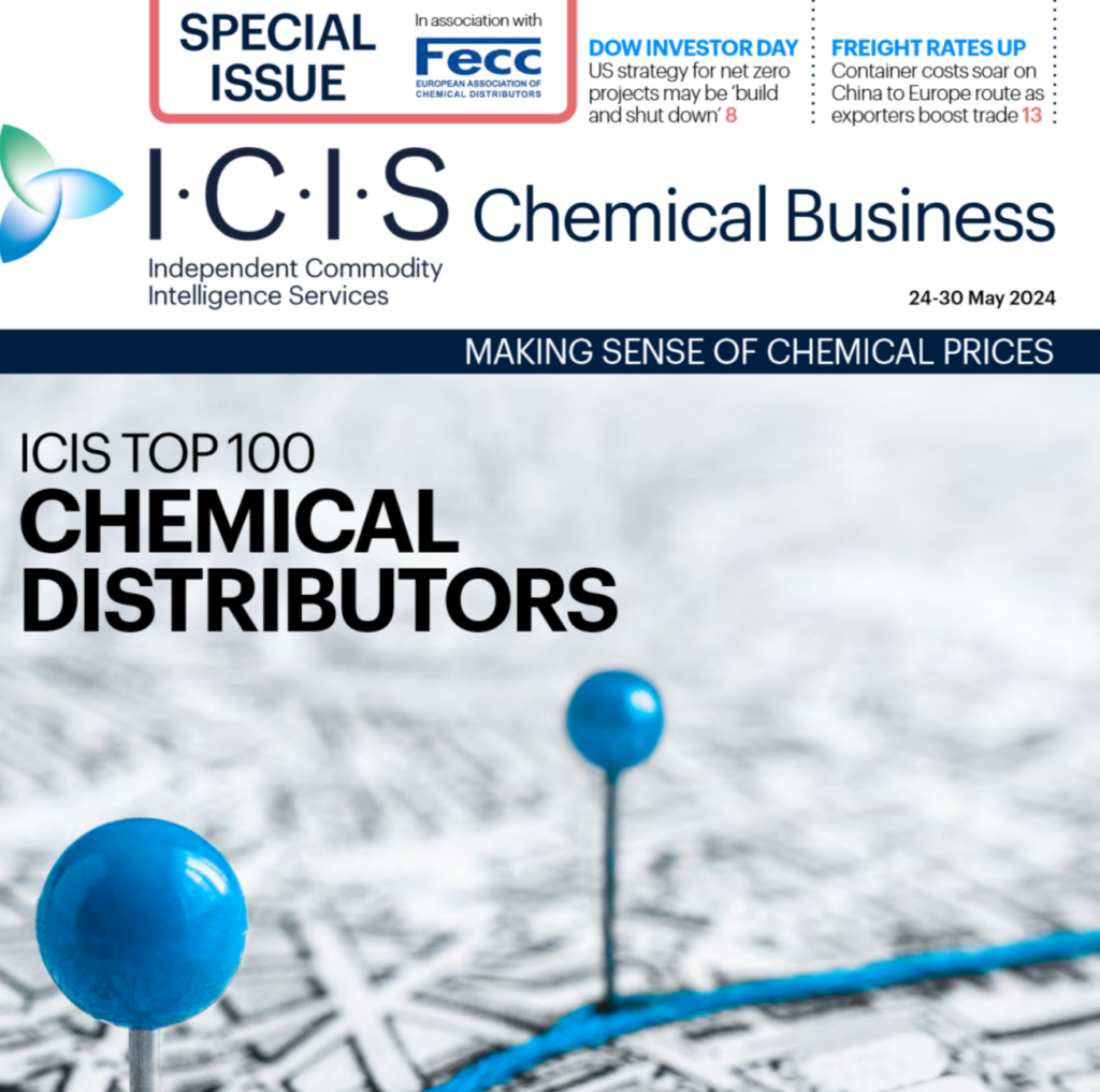 The ICIS Top 100 Chemical Distributors 2024 is out now!
