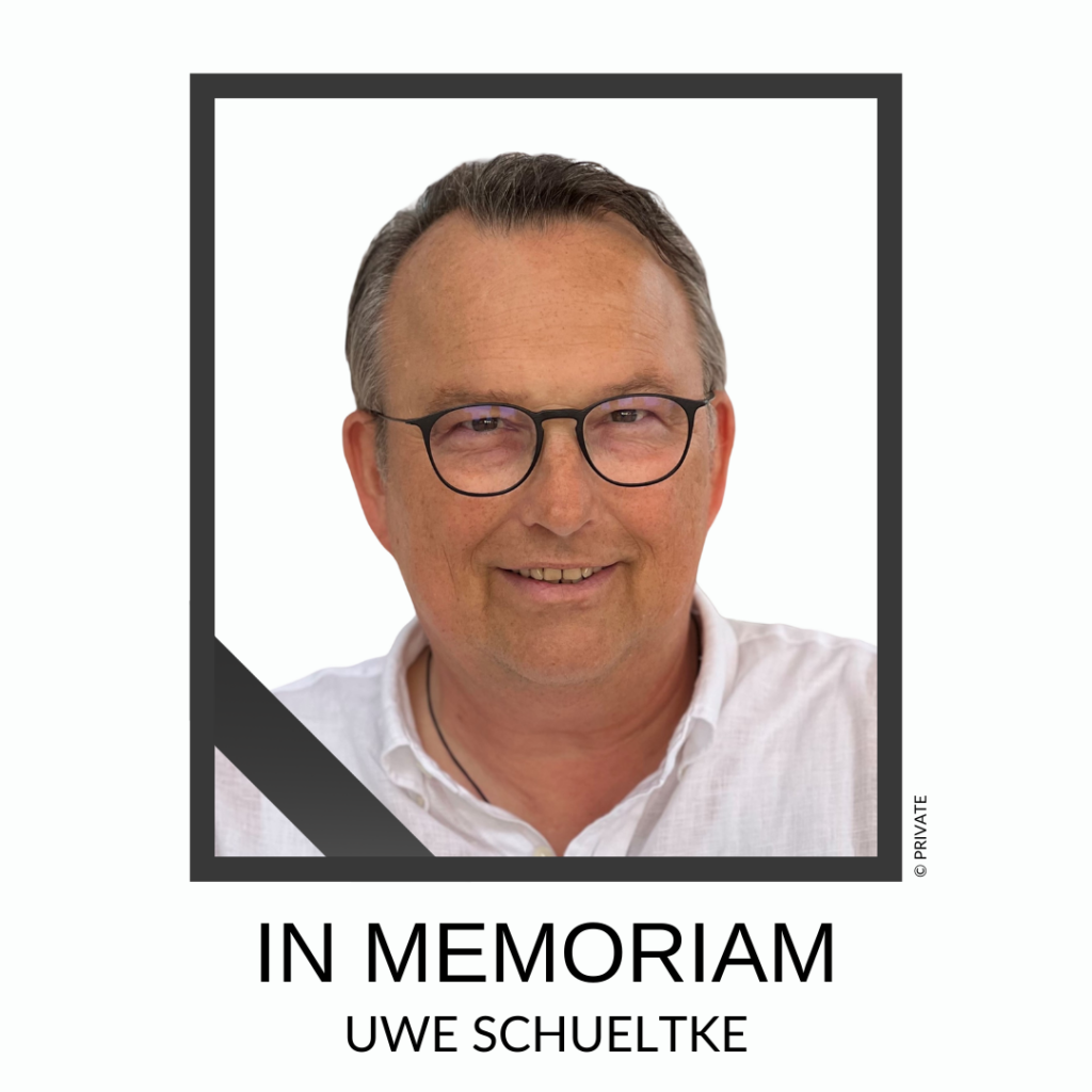 In Memoriam: Uwe Schueltke
